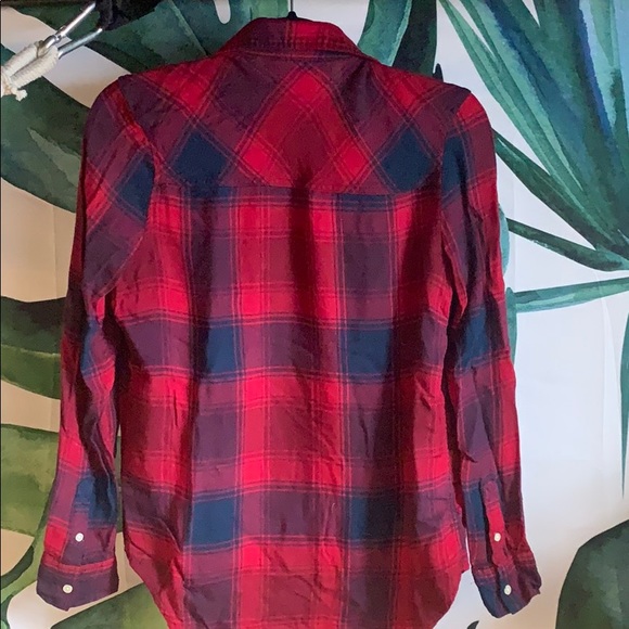Aeropostale Tops Aeropostale Red Flannel Poshmark